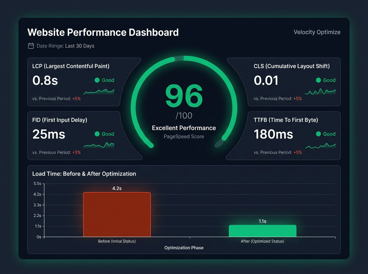 WooCommerce Performance Dashboard